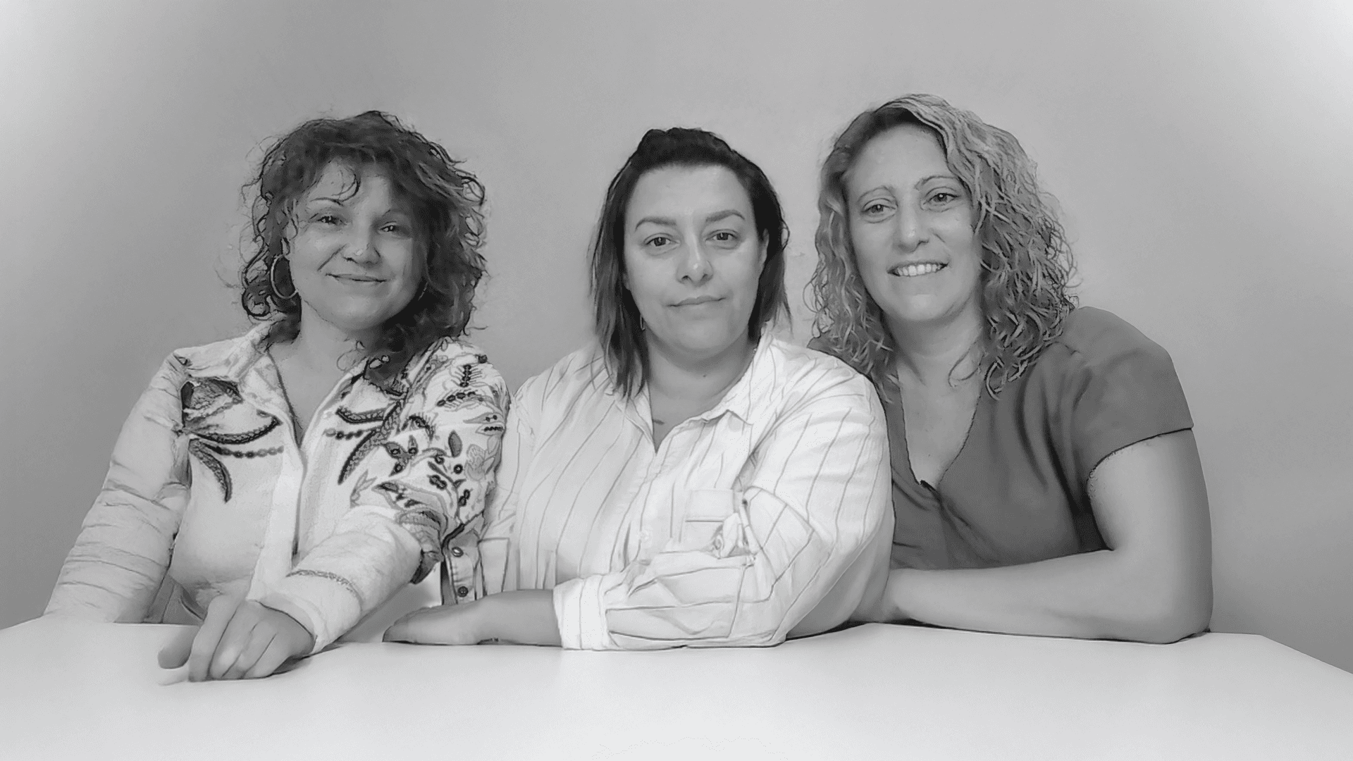 Amandine Thiébaut, Angélique Sorhaindo et Astrid Gans.