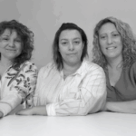 Amandine Thiébaut, Angélique Sorhaindo et Astrid Gans.